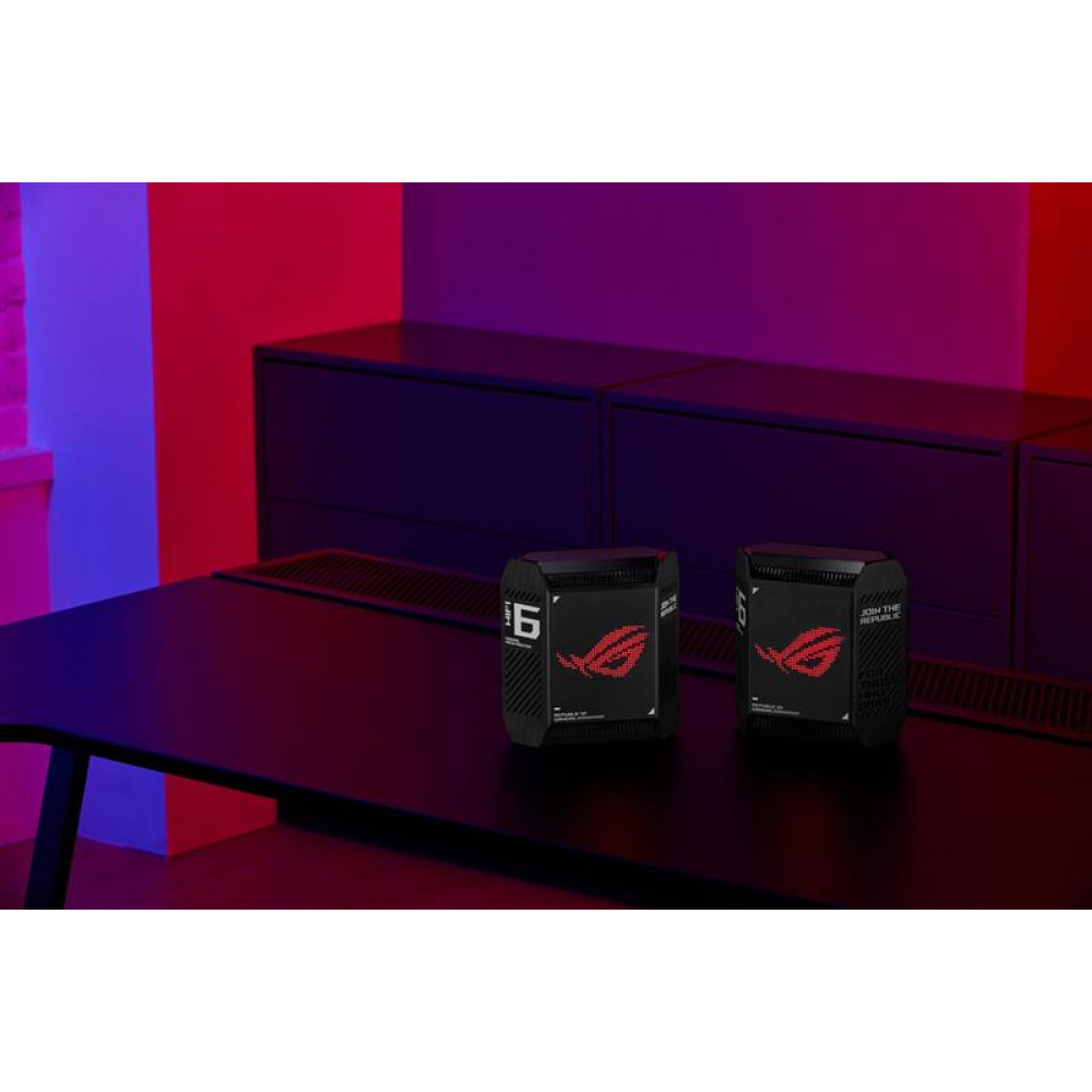 Wi-Fi Mesh-система Asus ROG Rapture GT6 2pk Black (90IG07F0-MU9A20)