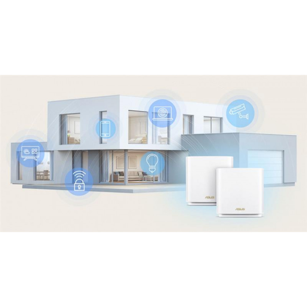 Wi-Fi Mesh-система Asus ZenWiFi XT9 2pk Black (90IG0740-MO3B30)