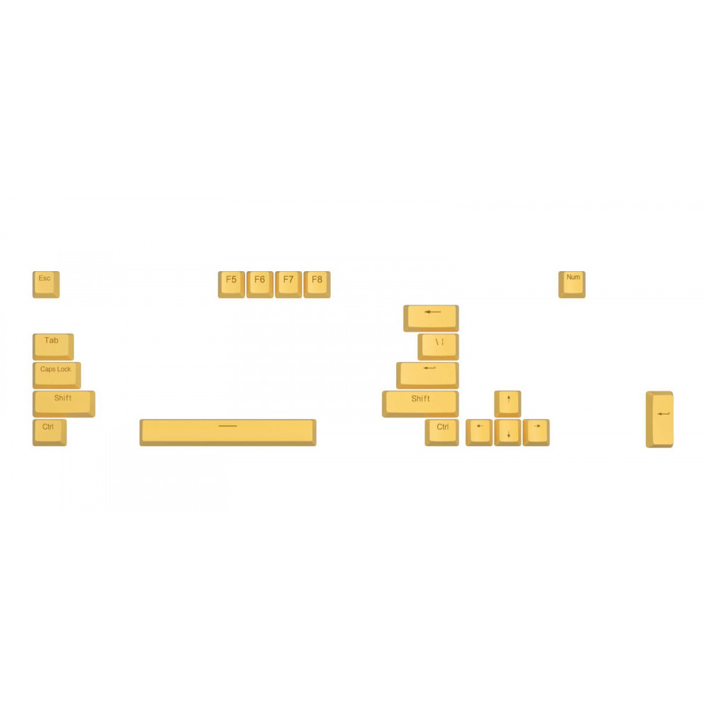 Клавіатура Aula Mechanical F3032 Black, 21 Yellow Keys KRGD Red (6948391204673)