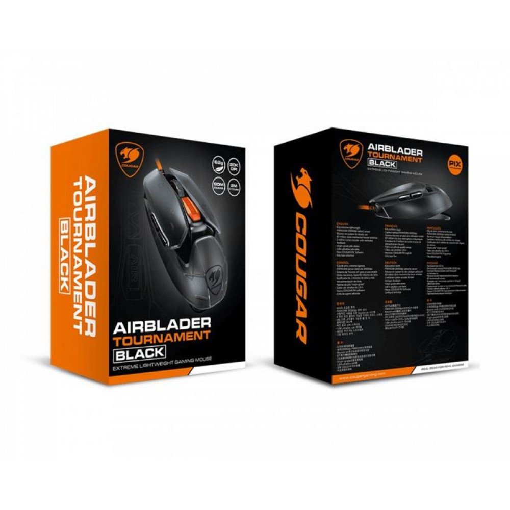 Миша Cougar AirBlader Tournament Black