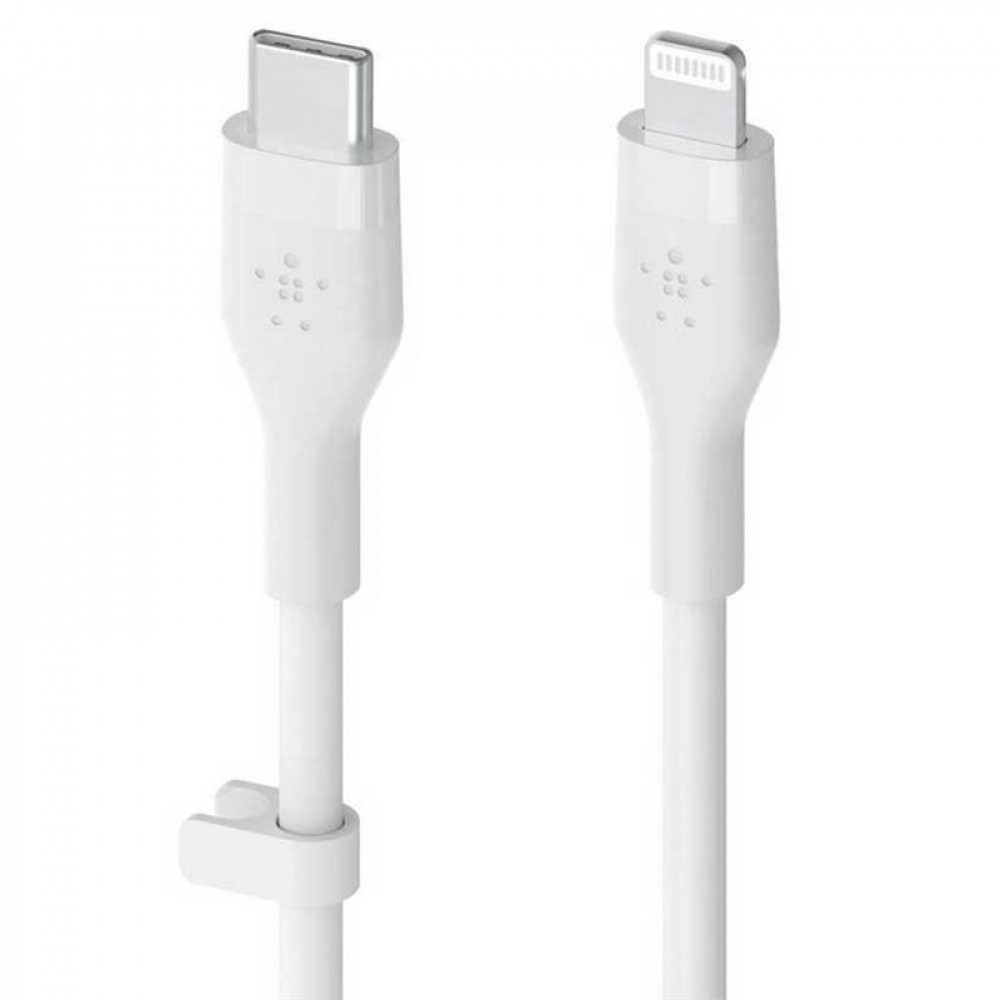 Кабель Belkin BoostCharge Flex USB Type-C - Lightning (M/M), 2 м, White (CAA009bt2MWH) OEM