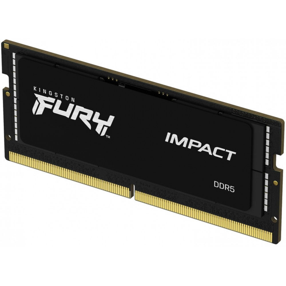 Модуль пам`ятi SO-DIMM DDR5 32GB/5600 Kingston Fury Impact PnP (KF556S40IB-32)