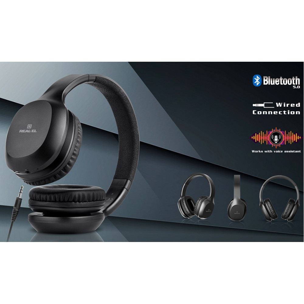 Bluetooth-гарнітура REAL-EL GD-820 Black
