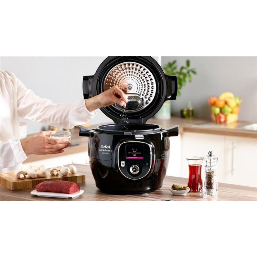 Мультиварка-скороварка Tefal Cook4me+ Connect CY855830
