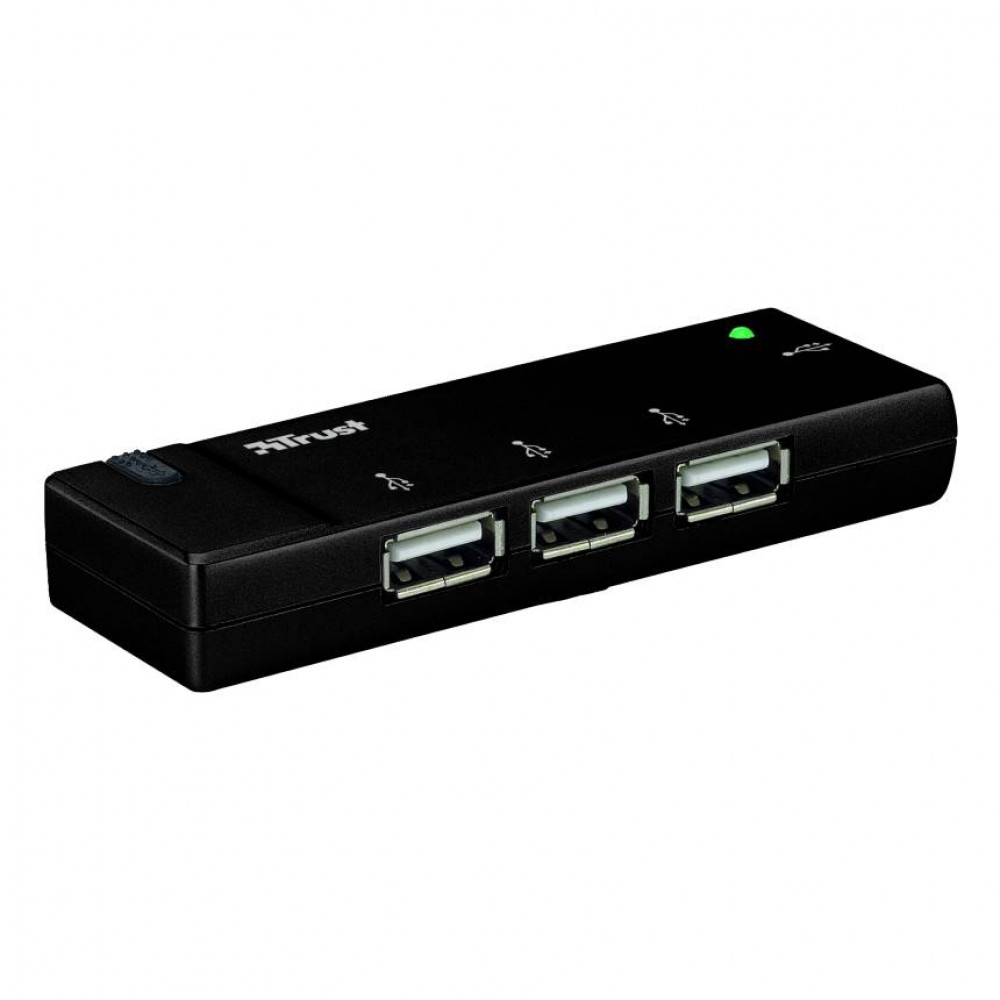 USB-хаб Trust Mini Hub HU-4445p 4 ports (15005)
