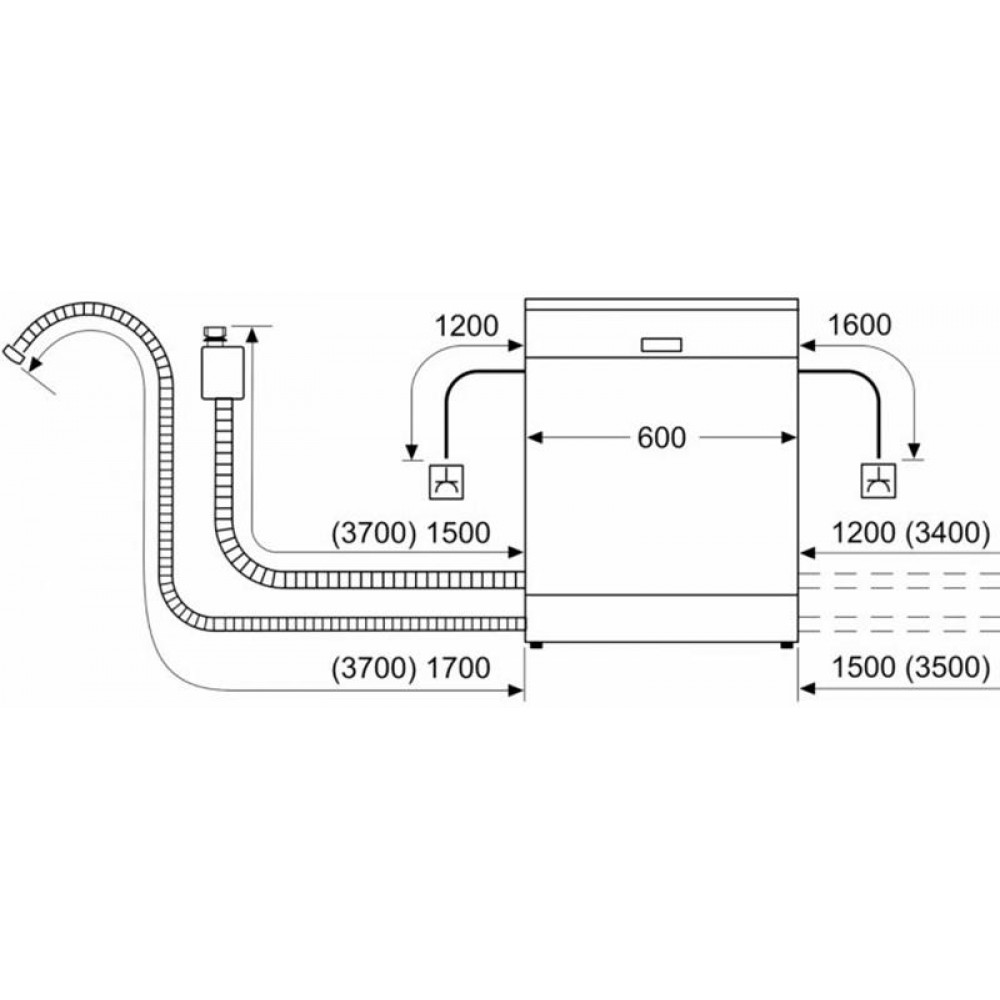 Вбудована посудомийна машина Bosch SMV2ITX14K