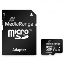 Карта пам`ятi MicroSDHC 128GB UHS-I Class 10 MediaRange R80/W10MB/s + SD-adapter (MR945) Карта пам`ятi MicroSDHC 128GB UHS-I Class 10 MediaRange R80/W10MB/s + SD-adapter (MR945)