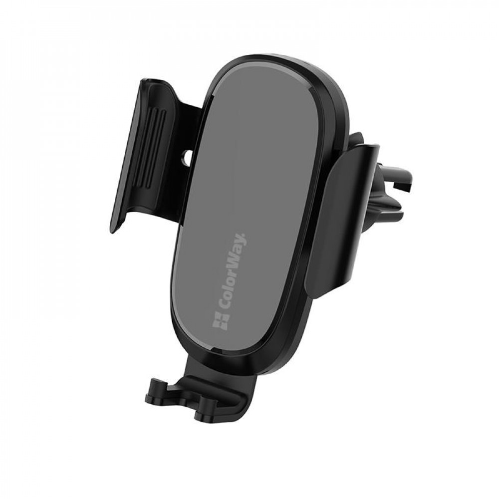 Бездротовий зарядний пристрій ColorWay Air Vent Car Wireless Charger 15W Black (CW-CHAW038Q-BK)