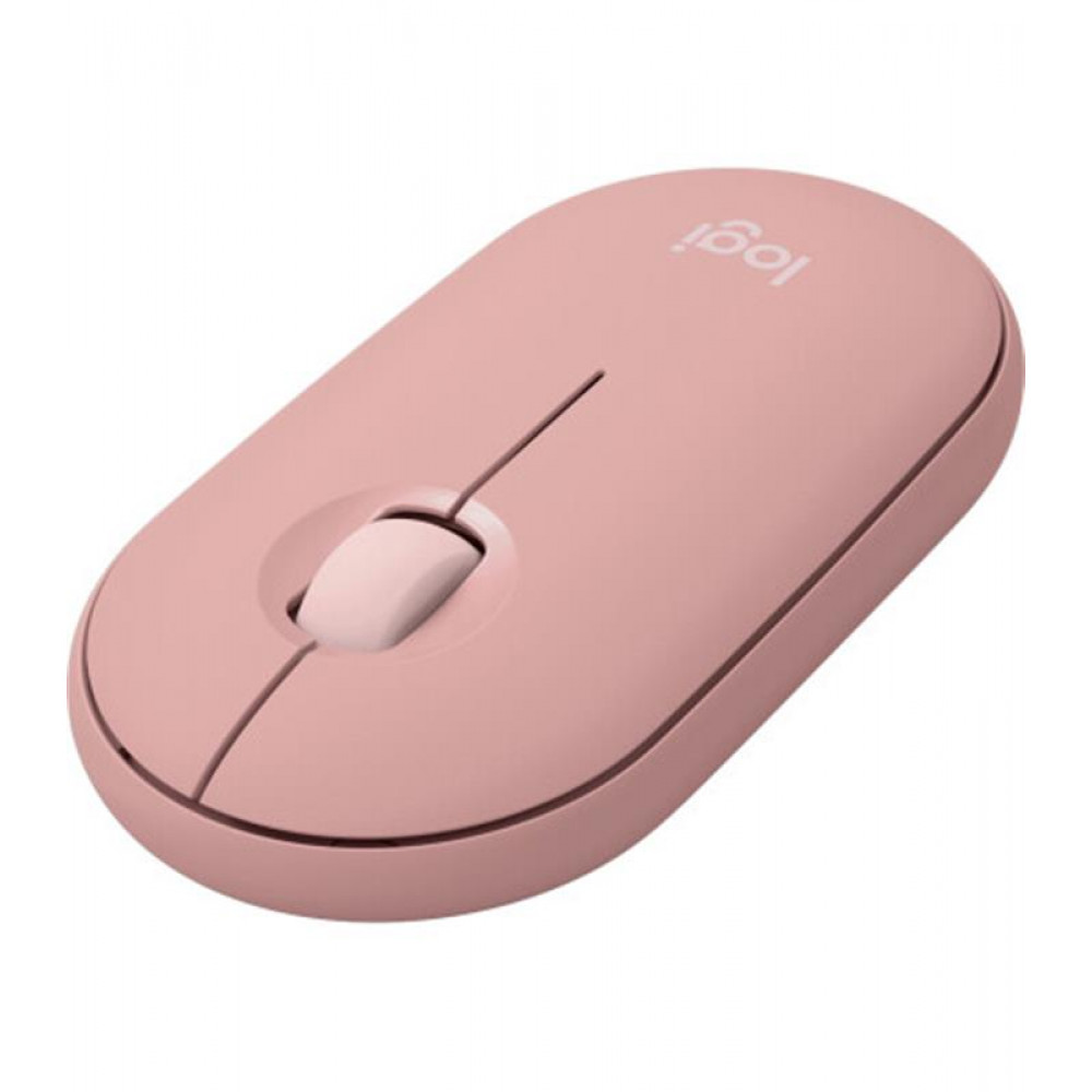Миша бездротова Logitech Pebble Mouse 2 M350s Rose (910-007014)