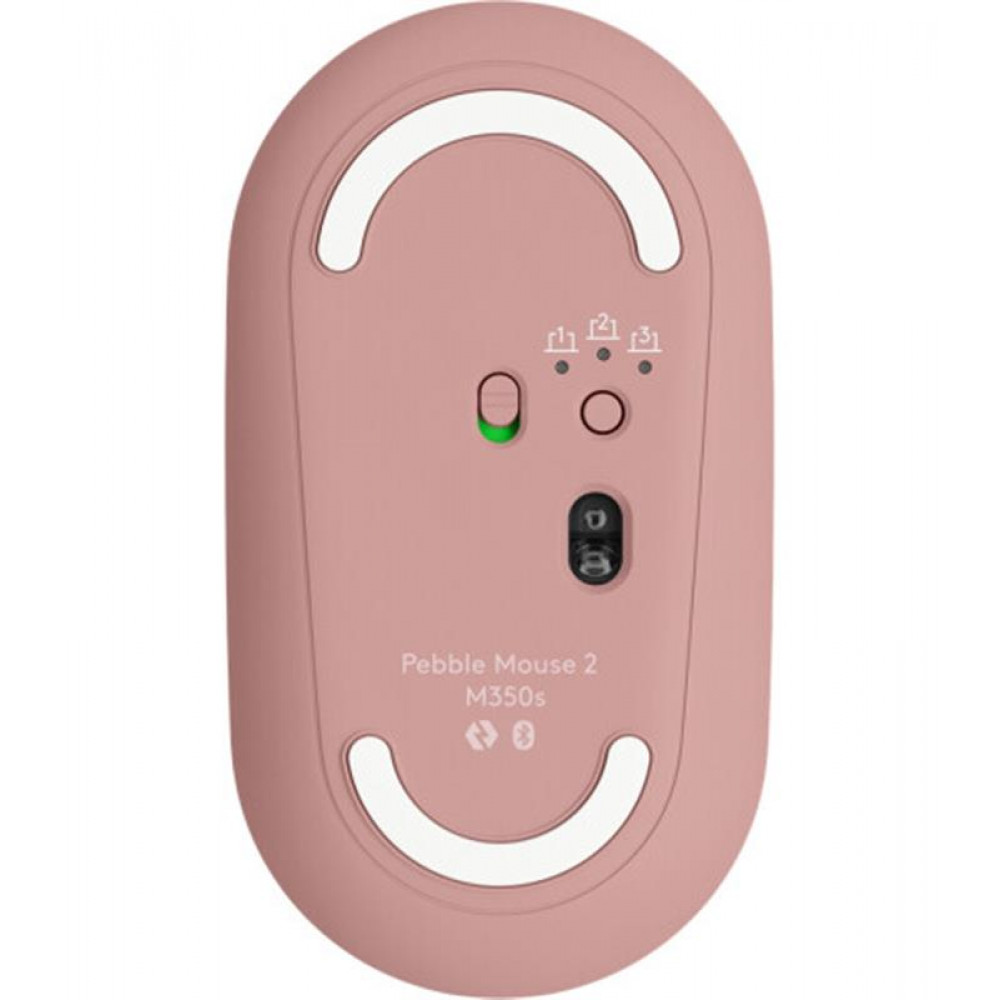 Миша бездротова Logitech Pebble Mouse 2 M350s Rose (910-007014)