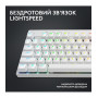 Клавiатура бездротова Logitech G PRO X TKL Lightspeed White Tactile (920-012148)