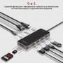 USB-хаб Promate PrimeHub USB Type-С 7-в-1 (primehub-go.grey)