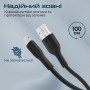 Кабель Promate xCord-Ai USB - Lightning (M/M), 1 м, Black (xcord-ai.black)
