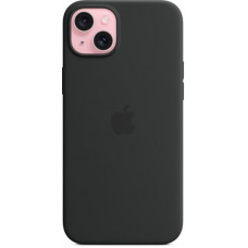 Чохол-накладка Apple Silicone Case with MagSafe для Apple iPhone 15 Plus Black (MT103)