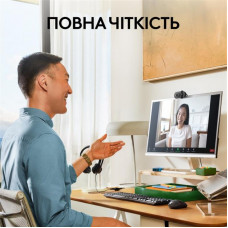 Веб-камера Logitech Brio 100 Graphite (960-001585)