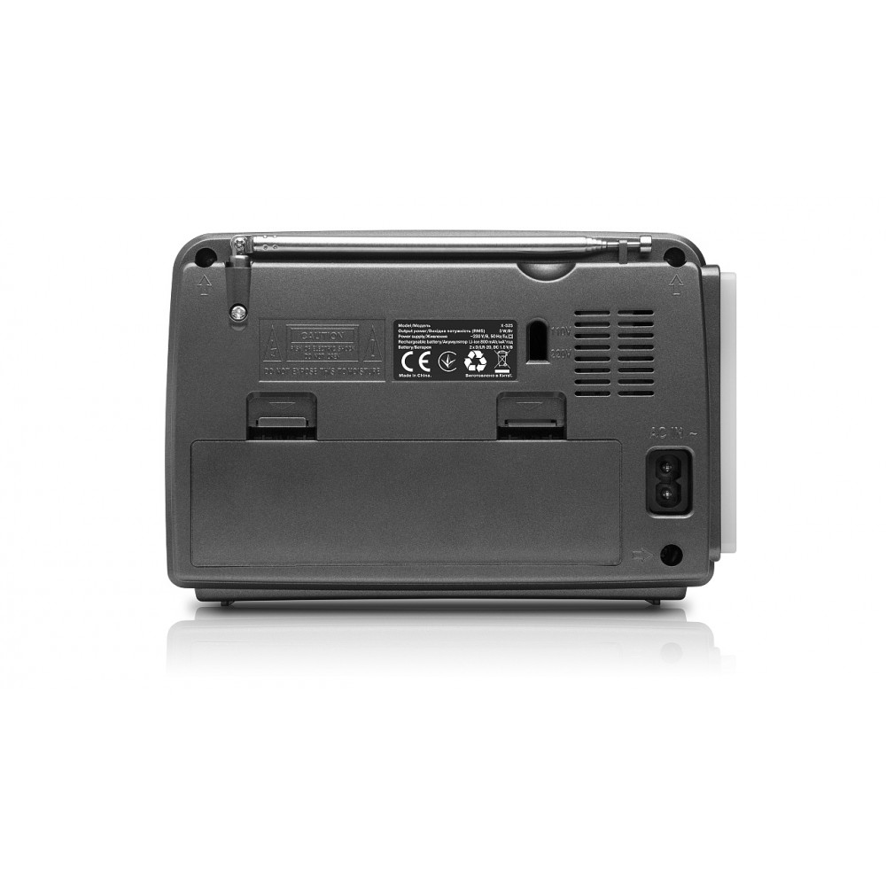 Радіоприймач REAL-EL X-525 Grey