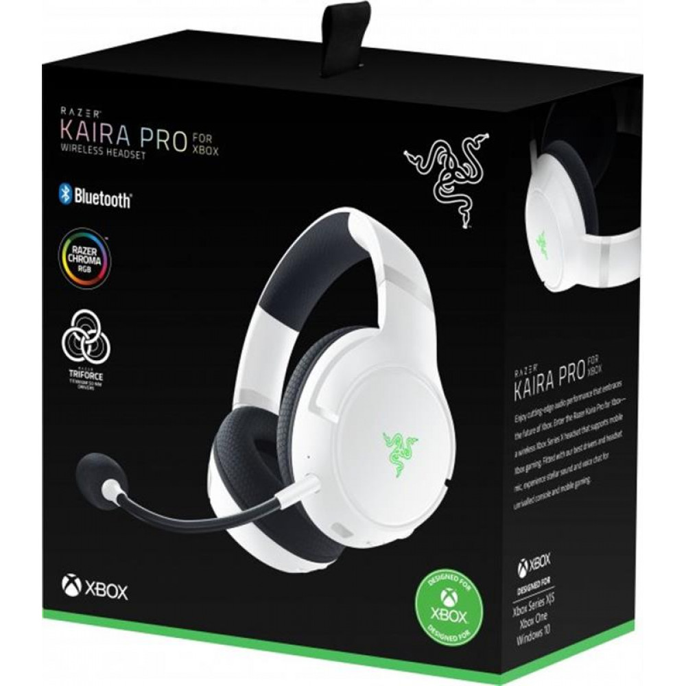 Бездротова гарнітура Razer Kaira Pro for Xbox White (RZ04-03470300-R3M1)