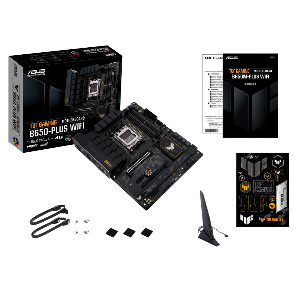 Материнська плата Asus TUF Gaming B650-Plus WiFi Socket AM5