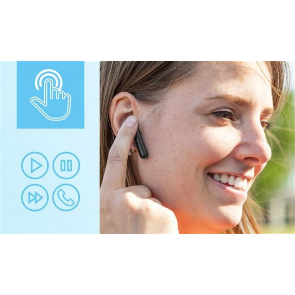 Bluetooth-гарнiтура Trust Primo Touch True Black (23712)