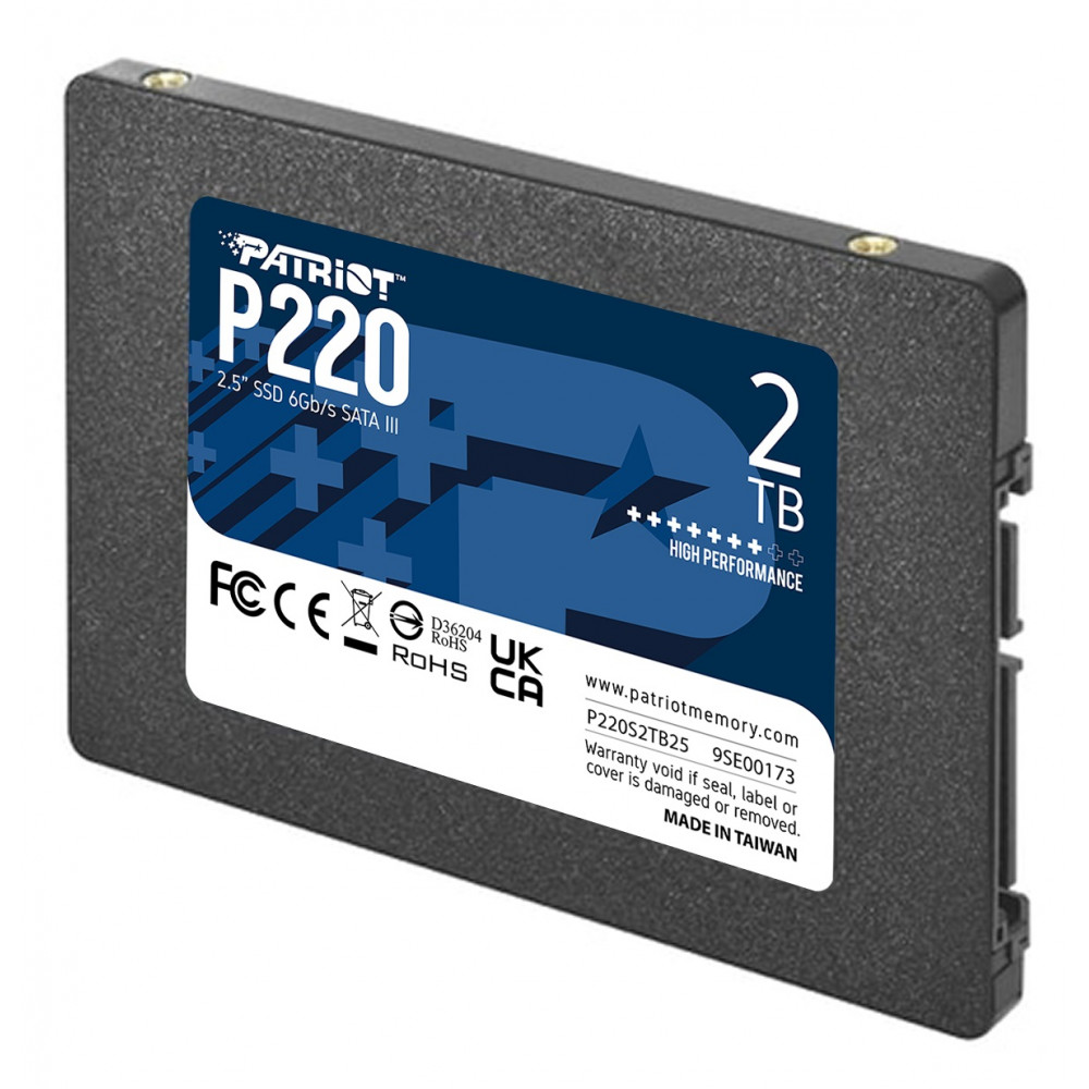 Накопичувач SSD 2TB Patriot P220 2.5
