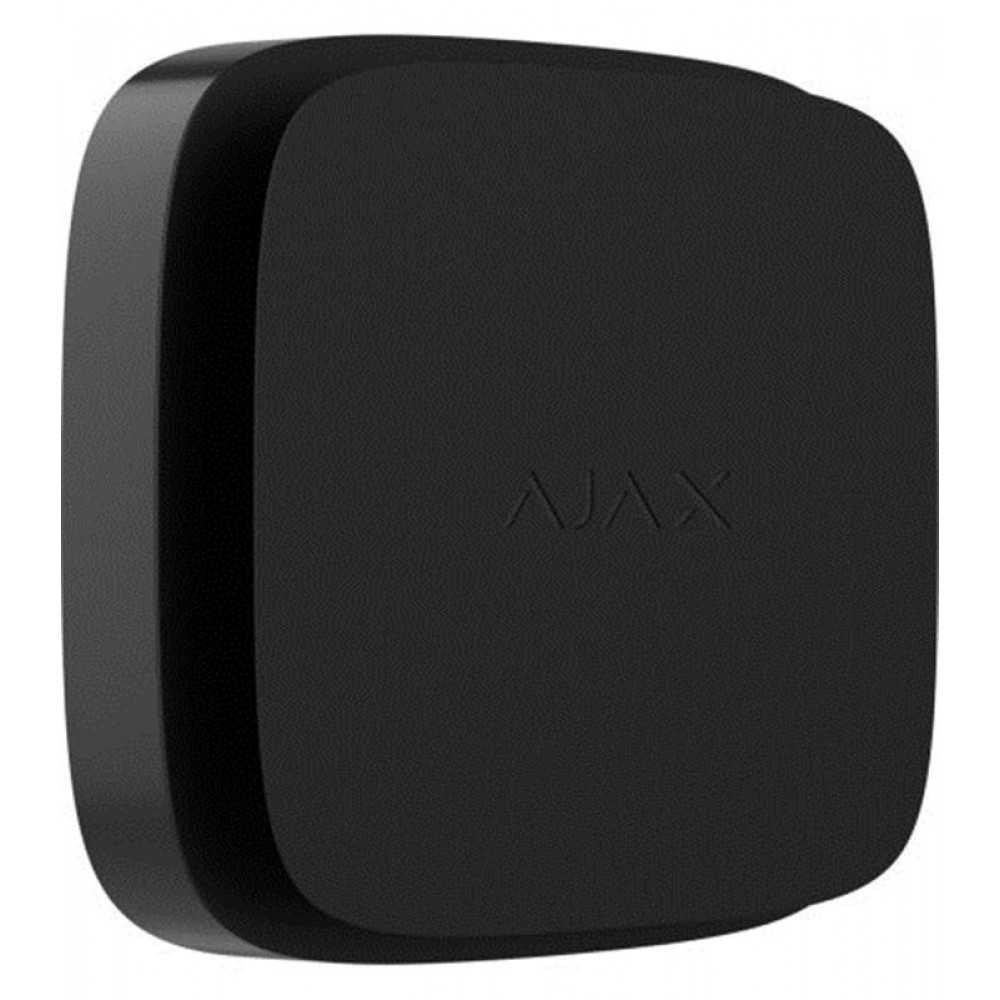 Бездротовий пожежний датчик Ajax FireProtect 2 SB Black з сенсорами диму і температури