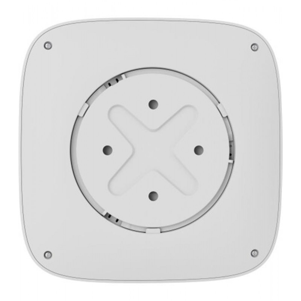 Бездротовий пожежний датчик Ajax FireProtect 2 SB White з сенсорами диму і температури