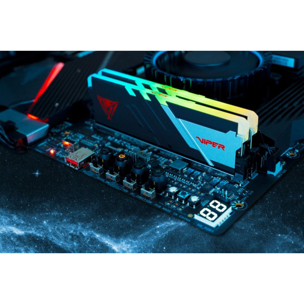 Модуль пам`яті DDR5 2x16GB/5600 Patriot Viper Venom RGB (PVVR532G560C36K)