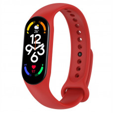 Силіконовий ремінець BeCover для Xiaomi Mi Smart Band 7 Red (707485)