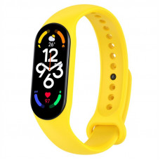 Силіконовий ремінець BeCover для Xiaomi Mi Smart Band 7 Yellow (707487)