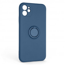 Чохол-накладка Armorstandart Icon Ring для Apple iPhone 11 Blue (ARM68643) Чохол-накладка Armorstandart Icon Ring для Apple iPhone 11 Blue (ARM68643)