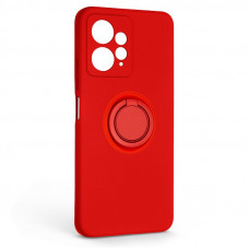 Чохол-накладка Armorstandart Icon Ring для Xiaomi Redmi Note 12 4G Red (ARM68804) Чохол-накладка Armorstandart Icon Ring для Xiaomi Redmi Note 12 4G Red (ARM68804)