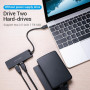 USB-хаб Vention TGKBB 4 ports Black