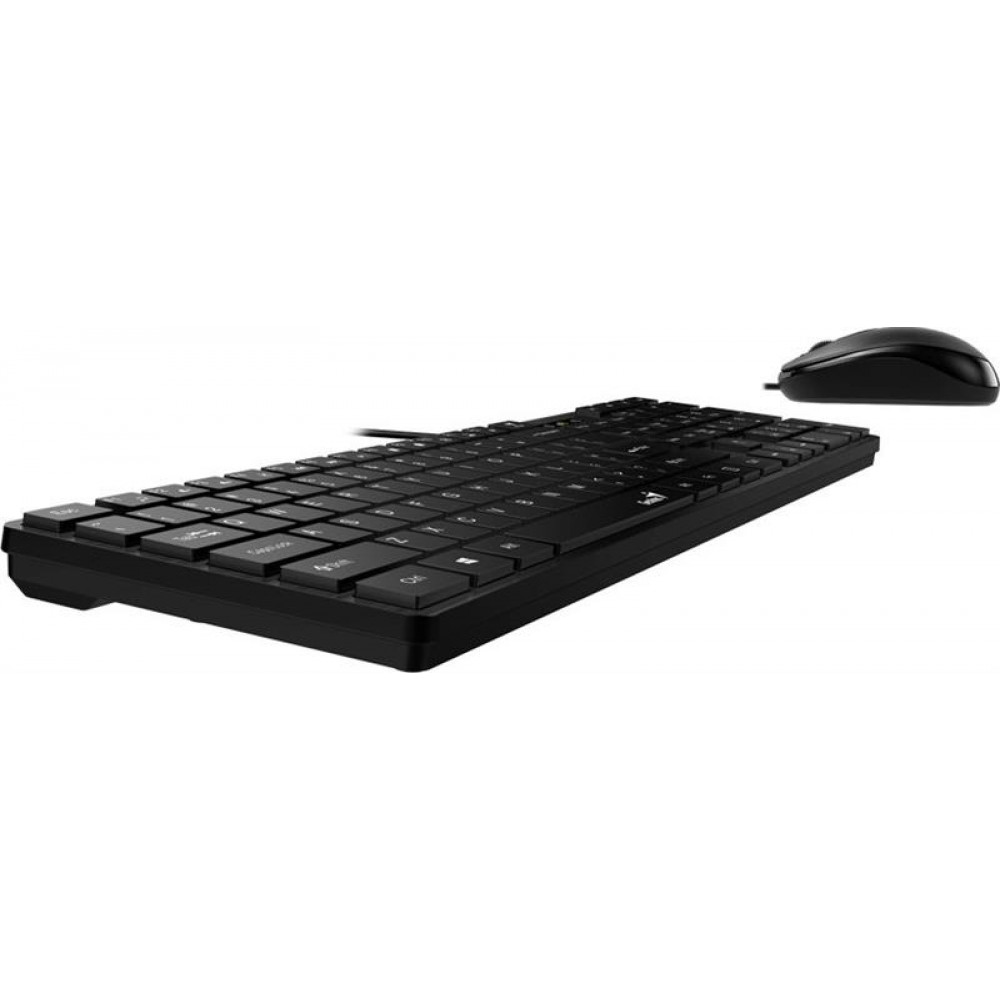 Комплект (клавіатура, миша) Genius C-126 SlimStar Black Ukr (31330007407)
