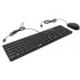 Комплект (клавіатура, миша) Genius C-126 SlimStar Black Ukr (31330007407)