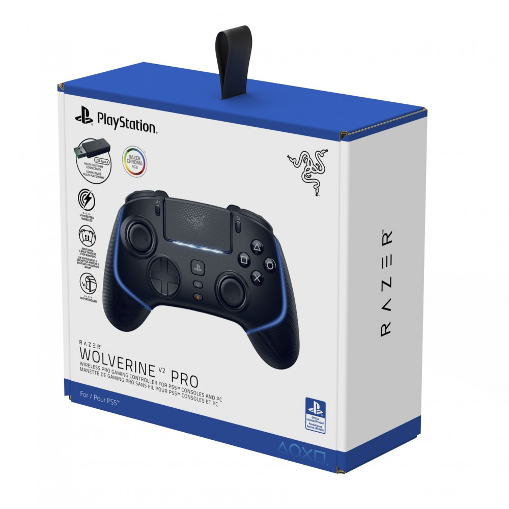 Геймпад Razer Wolverine V2 PRO for PS5 Black (RZ06-04710100-R3G1)