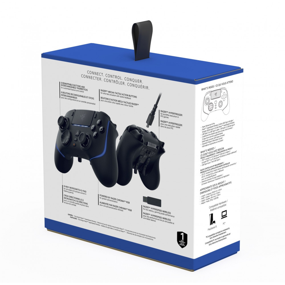 Геймпад Razer Wolverine V2 PRO for PS5 Black (RZ06-04710100-R3G1)