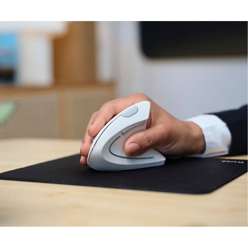 Миша бездротова Trust Verto Ergonomic White (25132) 
