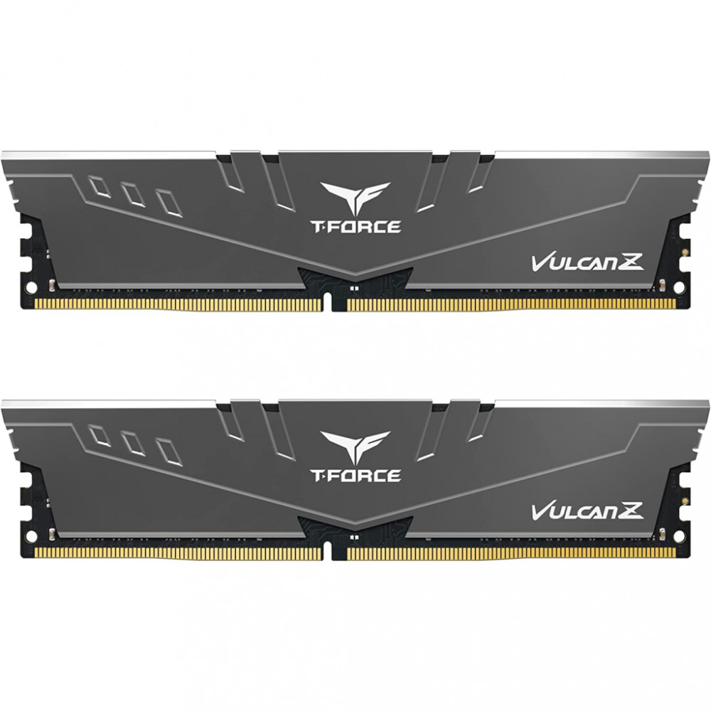Модуль пам`яті DDR4 2x8GB/3600 Team T-Force Vulcan Z Gray (TLZGD416G3600HC18JDC01)