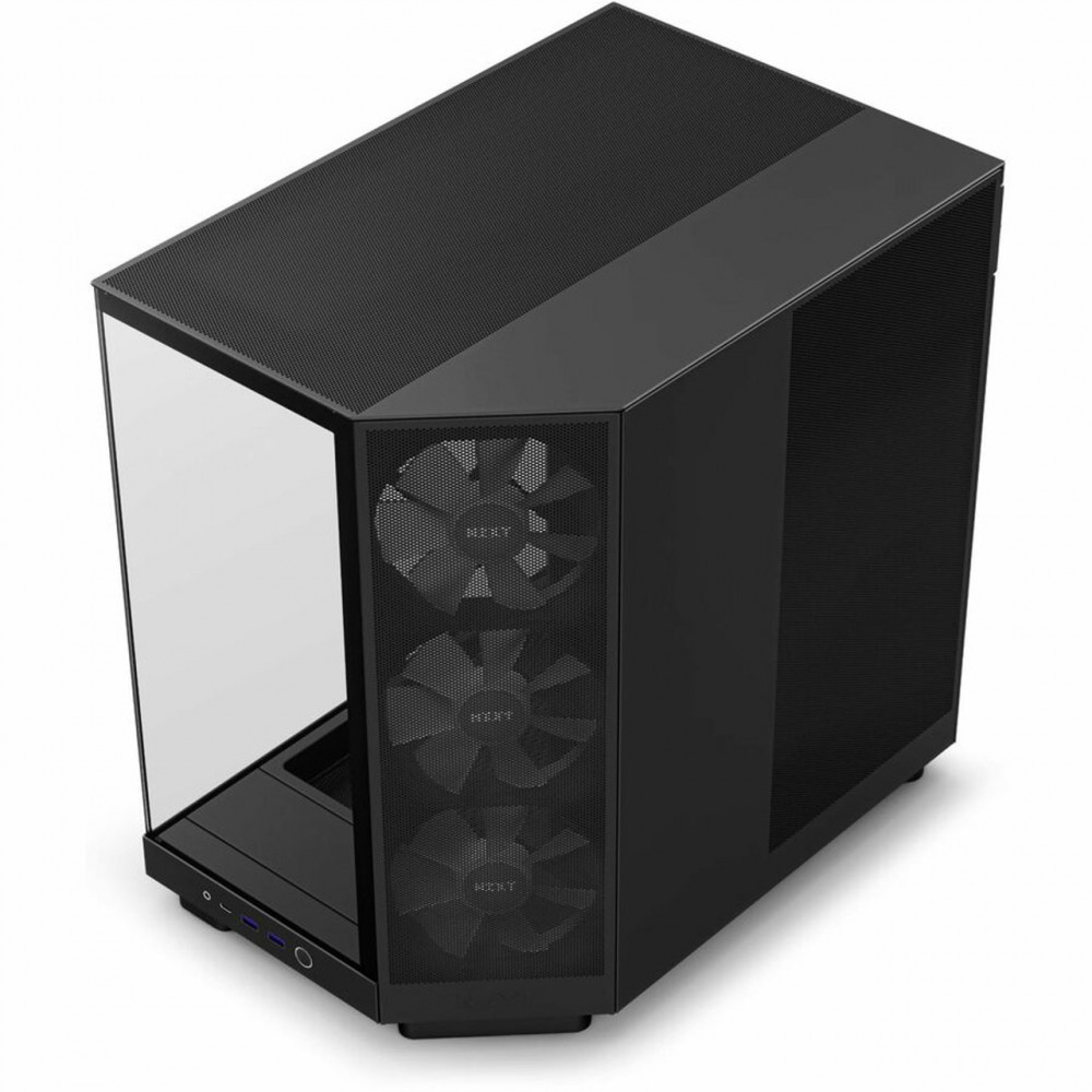 Корпус NZXT H6 Flow RGB Black (CC-H61FB-R1) без БЖ