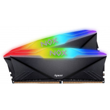 Модуль пам`ятi DDR4 2x16GB/3200 Apacer NOX RGB Black (AH4U32G32C28YNBAA-2)