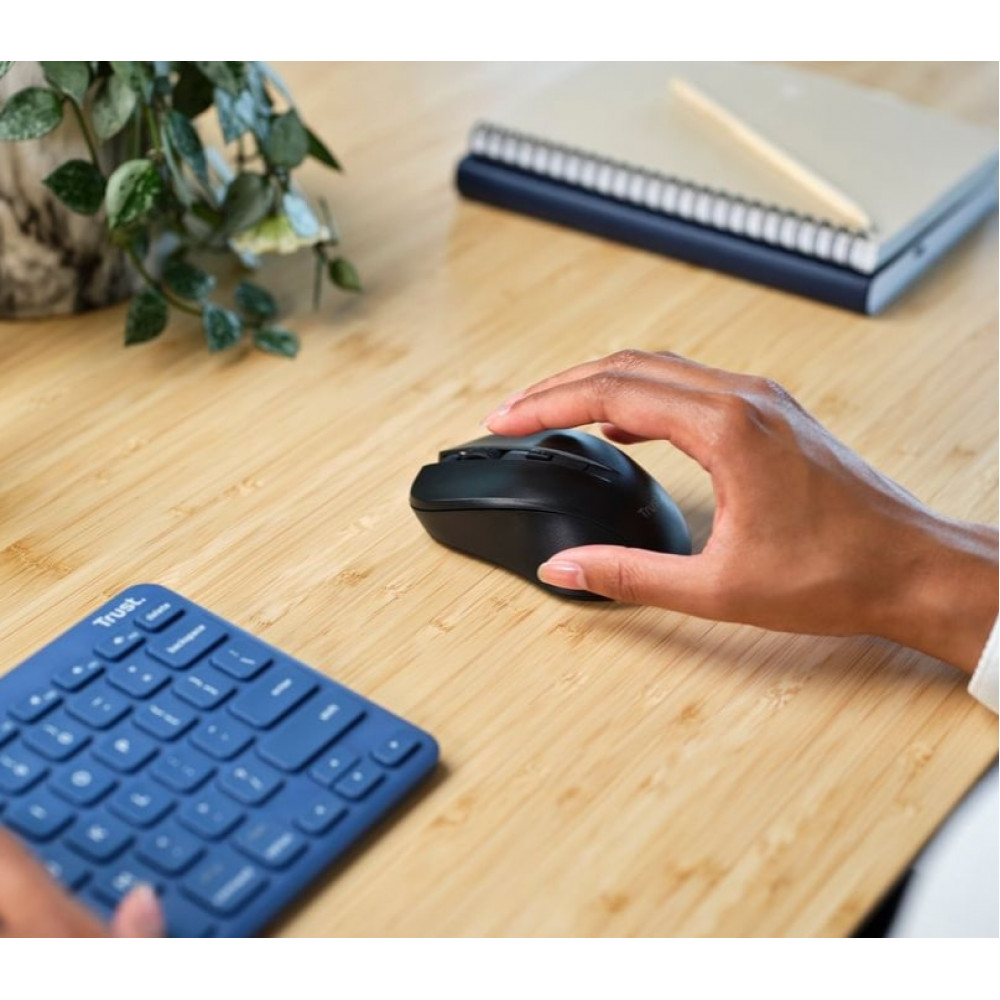 Миша бездротова Trust Mydo Silent Wireless Black (25084) 
