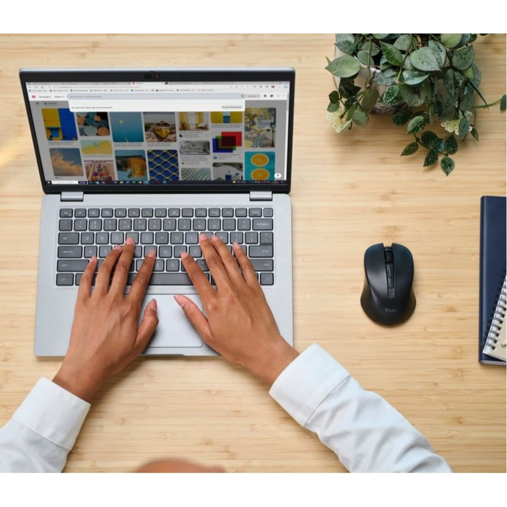 Миша бездротова Trust Mydo Silent Wireless Black (25084) 