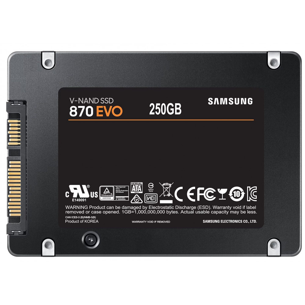 Накопичувач SSD  250GB Samsung 870 EVO 2.5