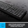 Комплект (клавіатура, миша) бездротовий Logitech MK235 ENG/UKR Grey (920-007931)