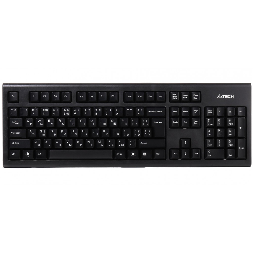 Комплект (клавіатура, миша) бездротовий A4Tech 3000N Black USB