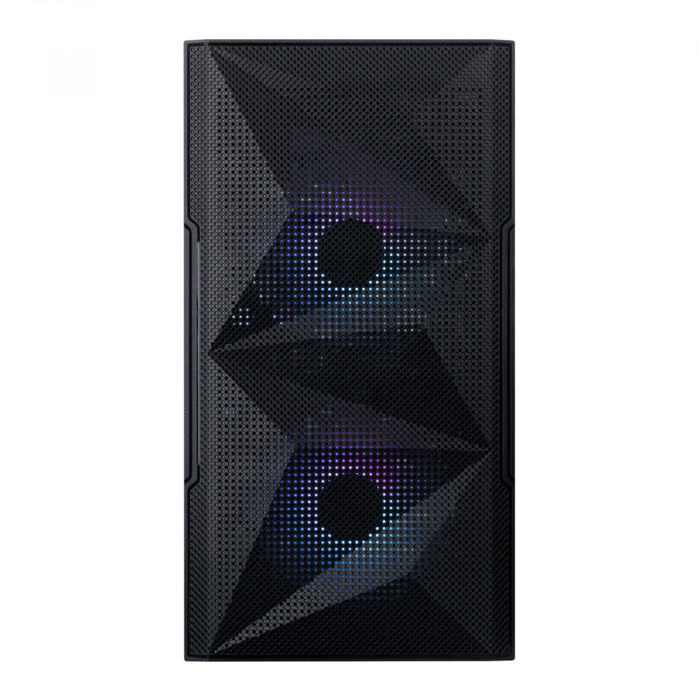 Корпус Prologix E113 Tempered Glass&Mesh Black