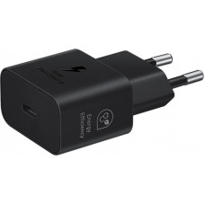 Мережевий зарядний пристрій Samsung 25W Type-C Black (EP-T2510NBEGEU) Мережевий зарядний пристрій Samsung 25W Type-C Black (EP-T2510NBEGEU)