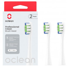 Насадка для зубної електрощітки Oclean P1C1 W02 Professional Clean Brush Head White (2 шт) (6970810553765) Насадка для зубної електрощітки Oclean P1C1 W02 Professional Clean Brush Head White (2 шт) (6970810553765)