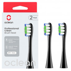 Насадка для зубної електрощітки Oclean P1C5 B02 Professional Clean Brush Head Black (2 шт) (6970810553857) Насадка для зубної електрощітки Oclean P1C5 B02 Professional Clean Brush Head Black (2 шт) (6970810553857)