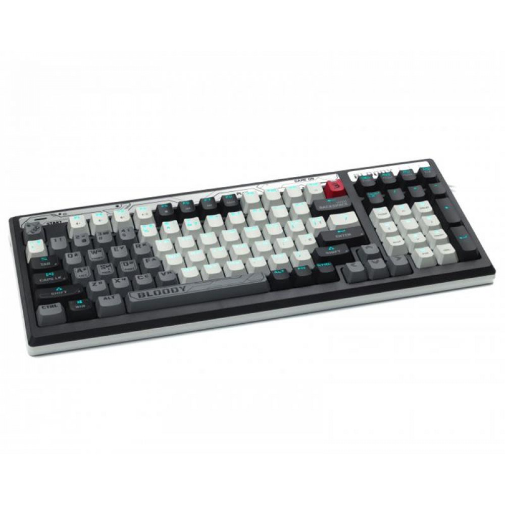 Клавіатура Bloody B950 RGB Warrior Grey